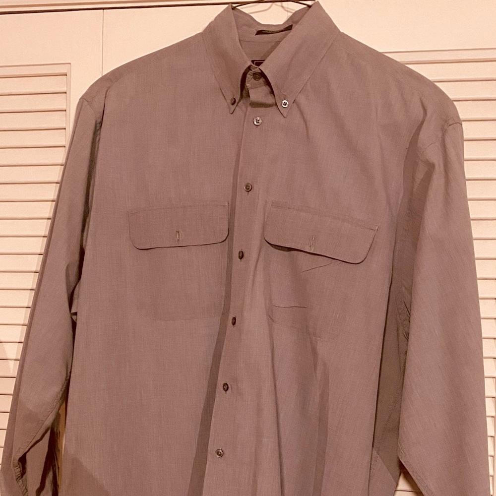 Arrow Soft Cotton Dress Shirt, 16.5 34/35